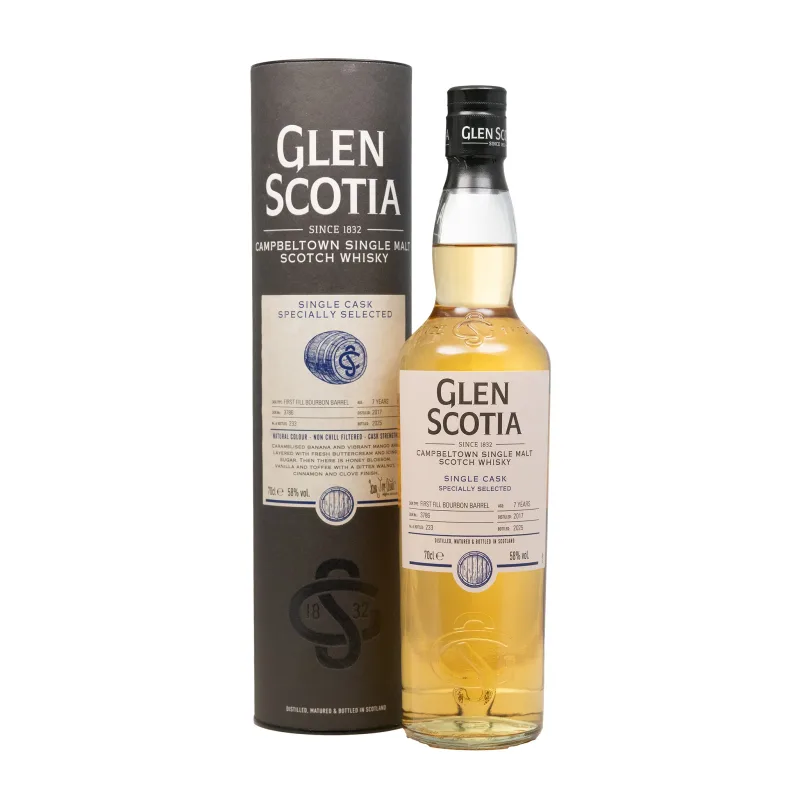 Glen Scotia – 2017 7 Year Old First Fill Bourbon Barrel #3786