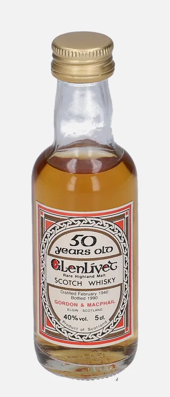 Glenlivet – 1940 50 Year Old Gordon & MacPhail The Dram Takers