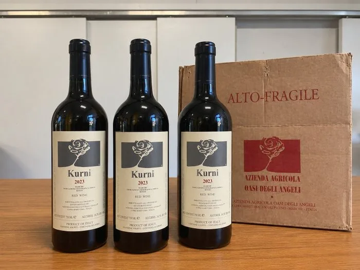 2023 Oasi degli Angeli Kurni - Marche - 3 Bottles (0.75L)