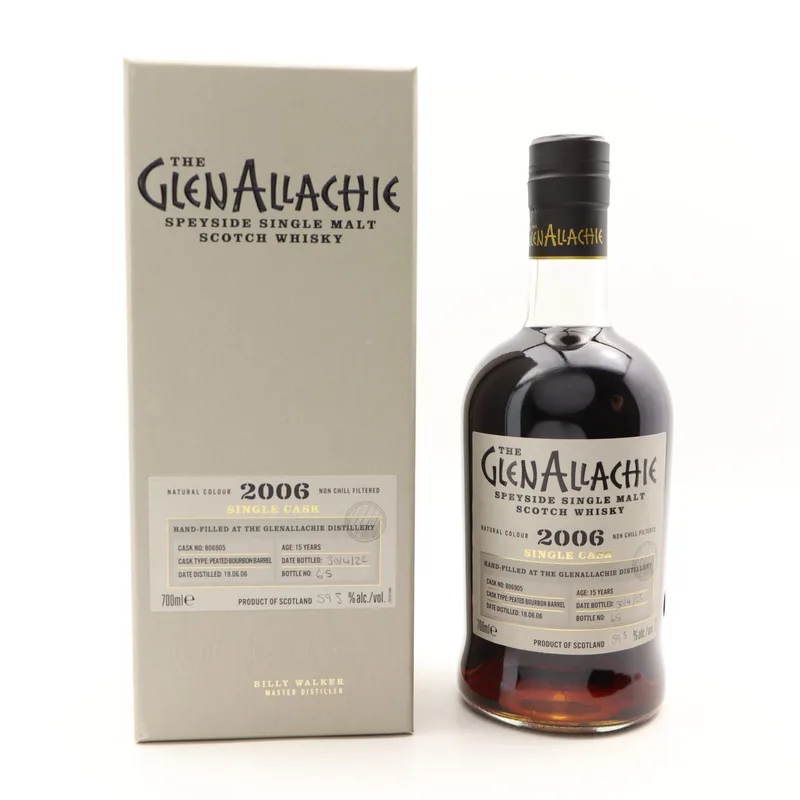 Glenallachie – 2006 15 Year Old Single Cask #806905 (70cl, 59.5%)