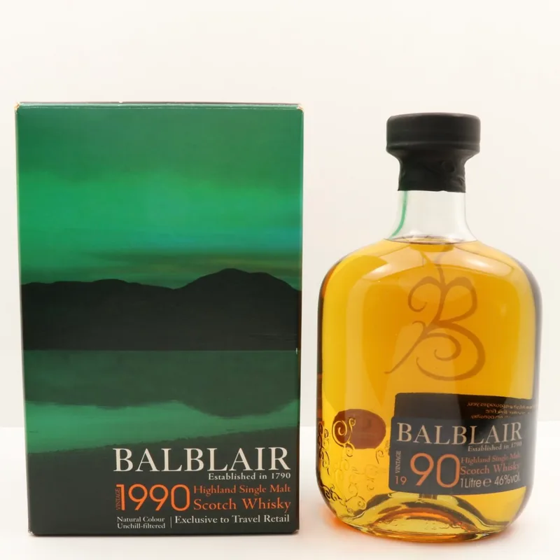 Balblair 1990 Travel Retail Exclusive 1lt (100cl, 46%)
