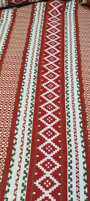 Textile (2) - 560 cm - 100 cm - Important Jacquard loom