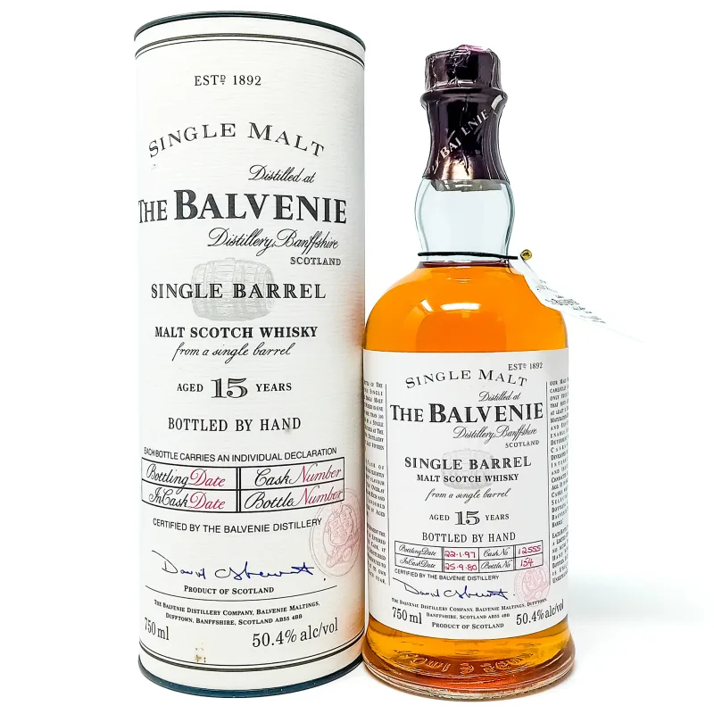Balvenie – 1980 15 Year Old Single Barrel #12555 (75cl, 50.4%)