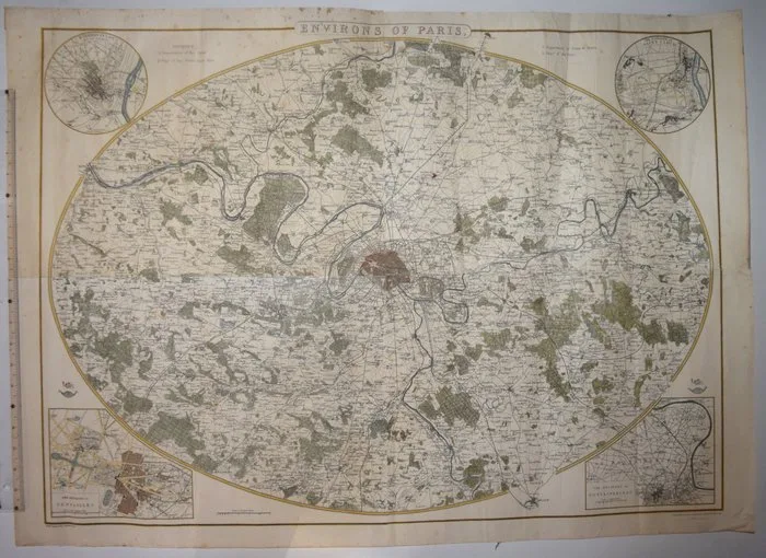 France - Paris; John Dower / Edward Weller - Environs of Paris - 1861-1880