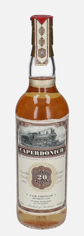 Caperdonich – 1992 20 Year Old Jack Wiebers Whisky World Old Train Line