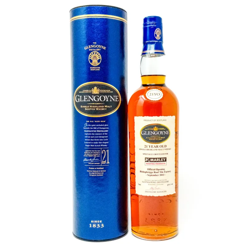 Glengoyne – 21 Year Old for Marley Roofing Single Malt Scotch Whisky