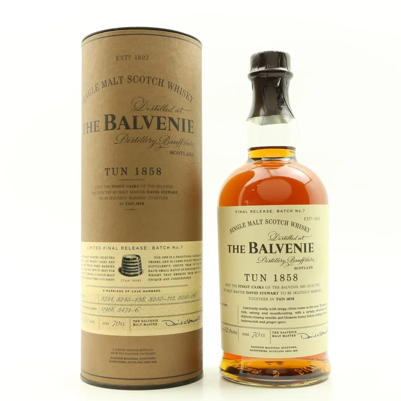 Balvenie – Tun 1858 Batch #7 (70cl, 52.1%)