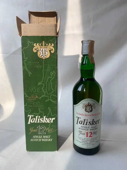 Talisker 12 years old - The Distillers Agency Ltd - b. 1970s - 75cl