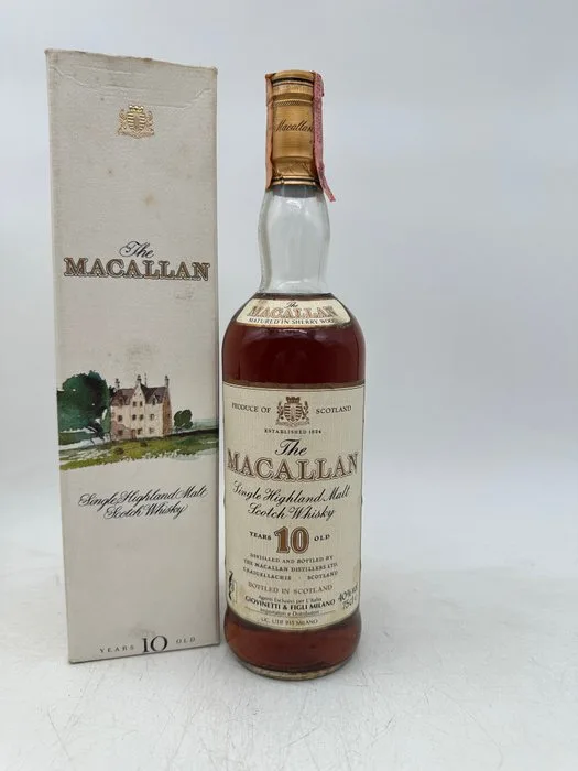 Macallan 10 years old Sherry Wood - b. 1980s - 75cl