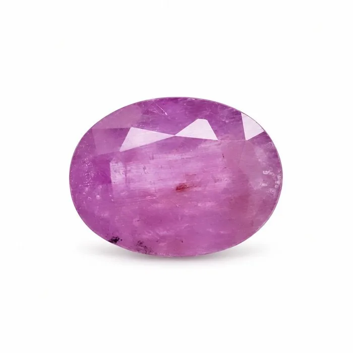 1 pcs Pink Sapphire - 8.79 ct - Gemological Science International (GSI) - Pink Sapphire No Heat