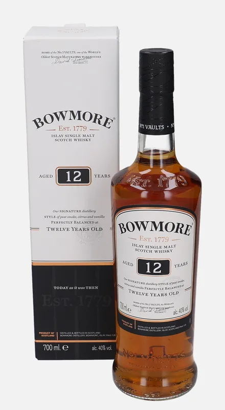 Bowmore – 12 Year Old (70cl, 40%)