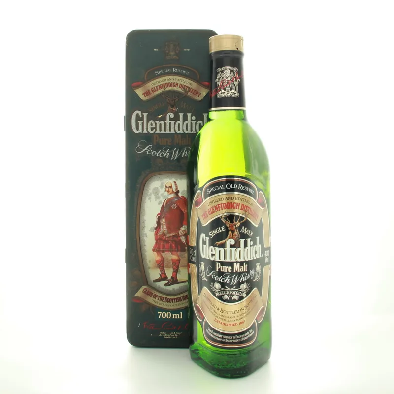 Glenfiddich Special Old Reserve Clans Of The Scottish Highlands The House of Stewart (1980s Edition) (70cl, 40%)