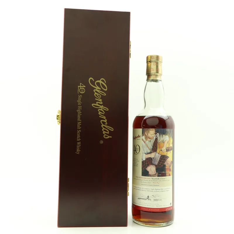 Glenfarclas – 40 Year Old Scottish Classic ‘Rob Roy’ Japanese Airport Exclusive (70cl, 43%)