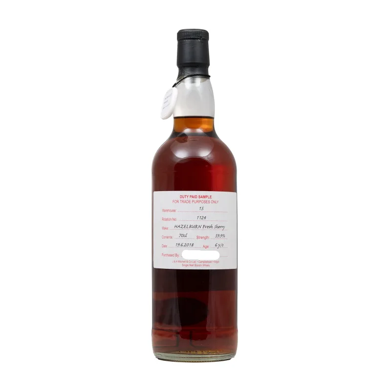 Hazelburn – 6 Year Old Fresh Sherry