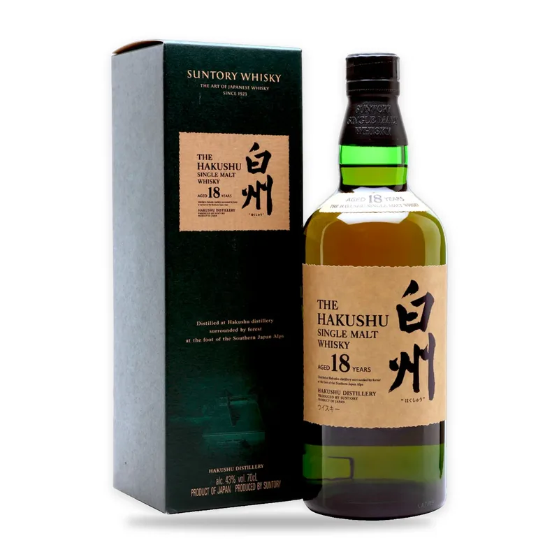 Suntory Hakushu 18 Years Old Single Malt