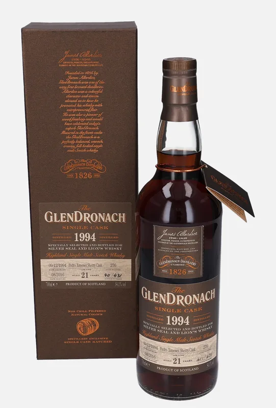 Glendronach – 1994 21 Year Old Single Cask (70cl, 54.1%)
