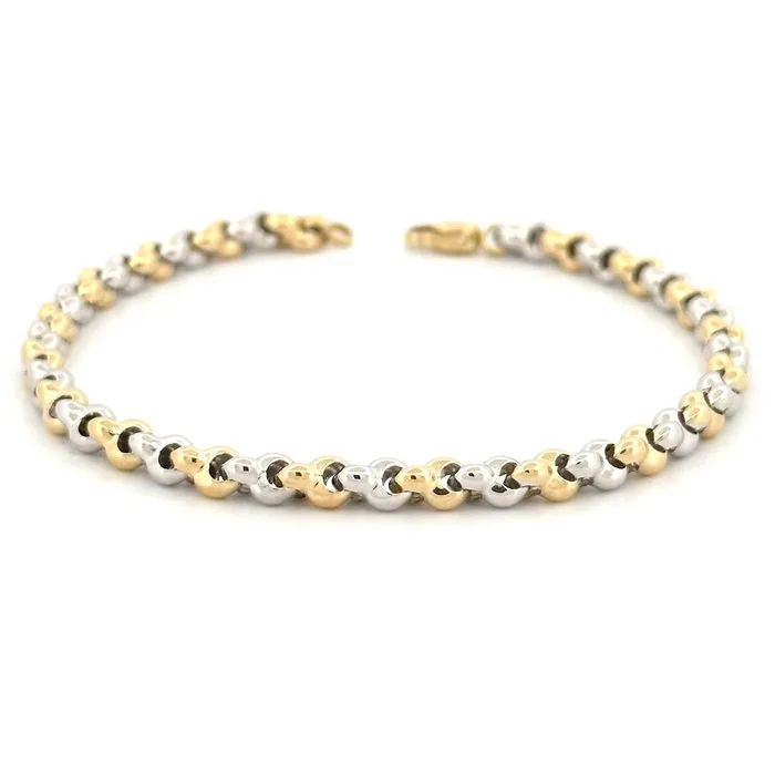 Bracelet - 18 kt. White gold, Yellow gold - Maistrello