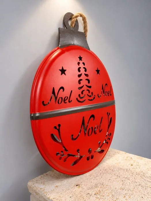 Wall decoration - Europe - round Christmas sign model