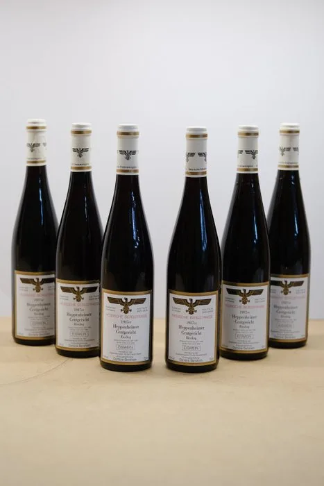 1987 Kloster Eberbach Heppenheimer Centgericht Riesling Eiswein - Hessische Bergstraße - 6 Bottles (0.75L)