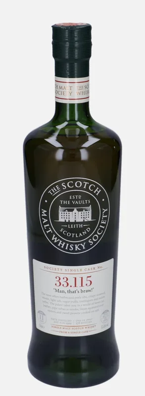 Ardbeg – 1999 11 Year Old The Scotch Malt Whisky Society 33.115 (70cl, 55.4%)