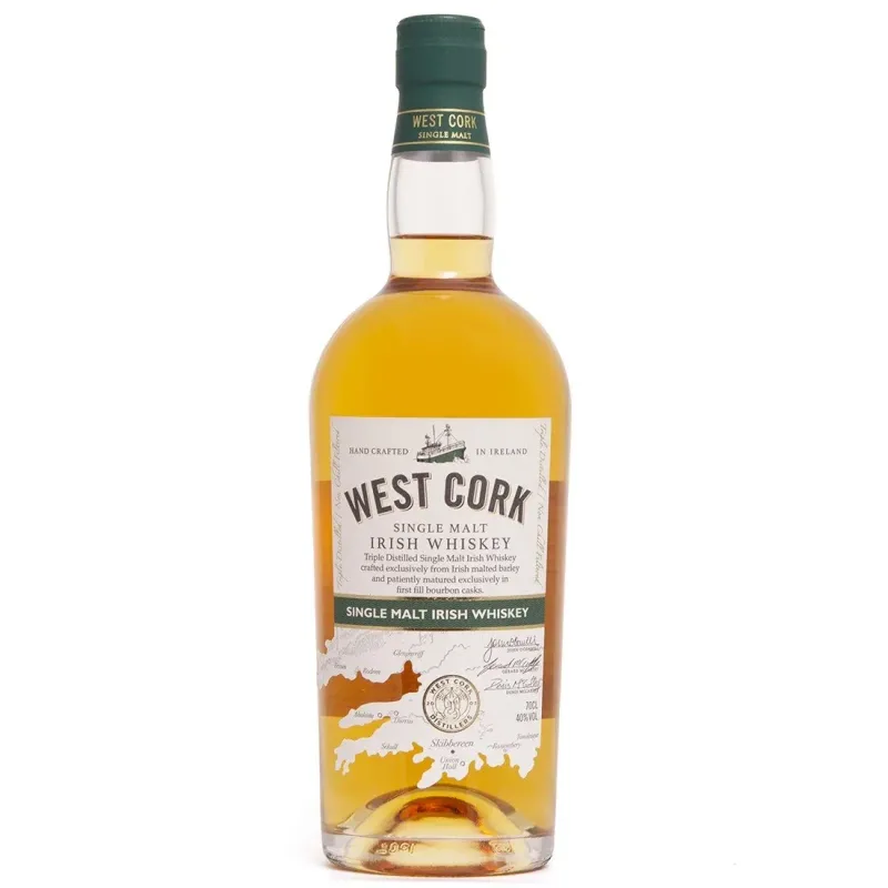 West Cork – Bourbon Cask Matured Irish Whiskey (70cl, 40%)