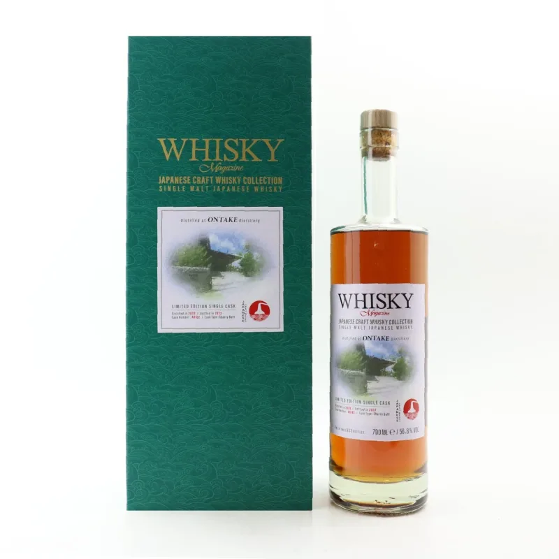 Ontake – 3 Year Old 2020 Single Sherry Butt #A0102 Whisky Magazine Japanese Craft Whisky Collection (2023)