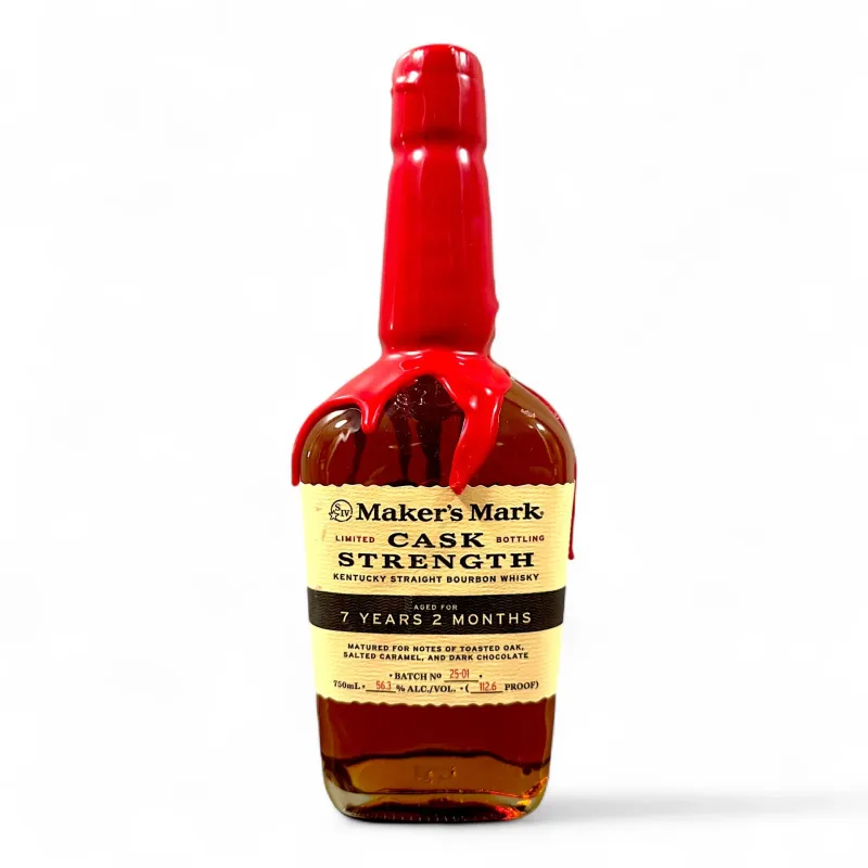 Maker's Mark – 7 Year Old Cask Strength Limited Edition Distillery Exclusive Overwaxed Kentucky Straight Bourbon (2025) (75cl, 56.3%)