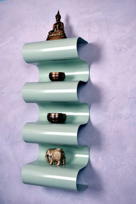 Oliver Franneck - Shelf - Aluminium - Mint Green