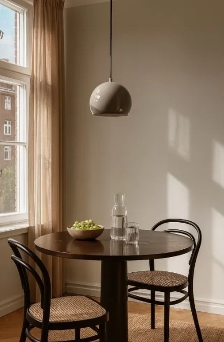 Frandsen - Benny Frandsen - Hanging lamp (2) - Ball Limited Edition - Glossy Warm Grey - Metal - 2 Items