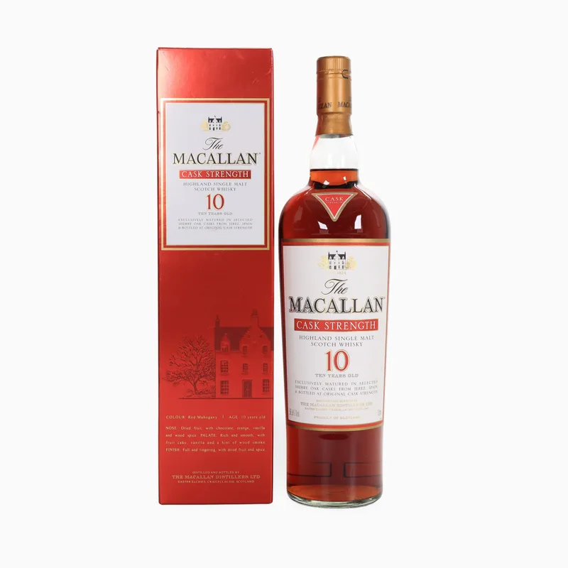 Macallan – 10 Year Old (Cask Strength) 1 Litre