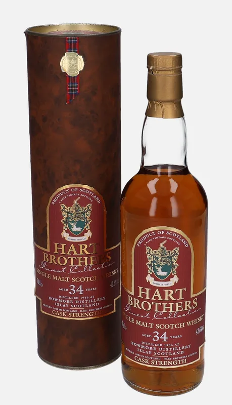 Bowmore – 1966 34 Year Old Hart Brothers Finest Collection (70cl, 42.6%)