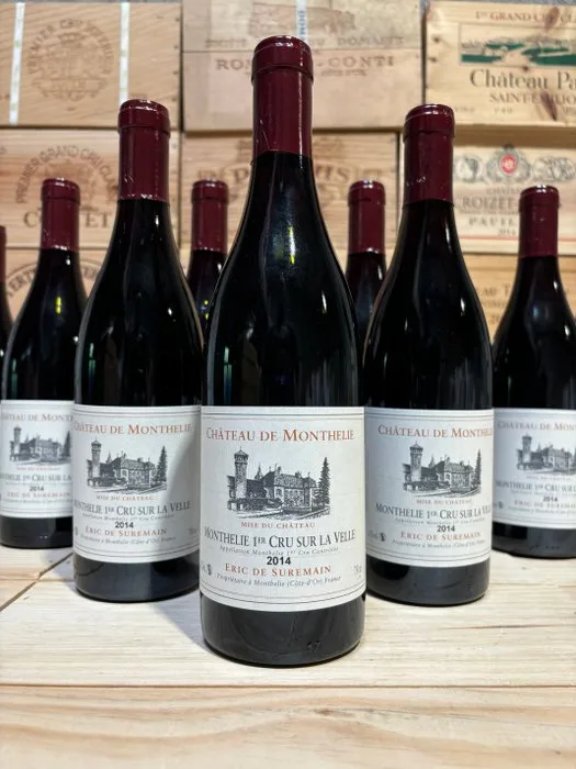 2014 Château De Monthelie "Sur la Velle" - Monthelie 1er Cru - 12 Bottles (0.75L)