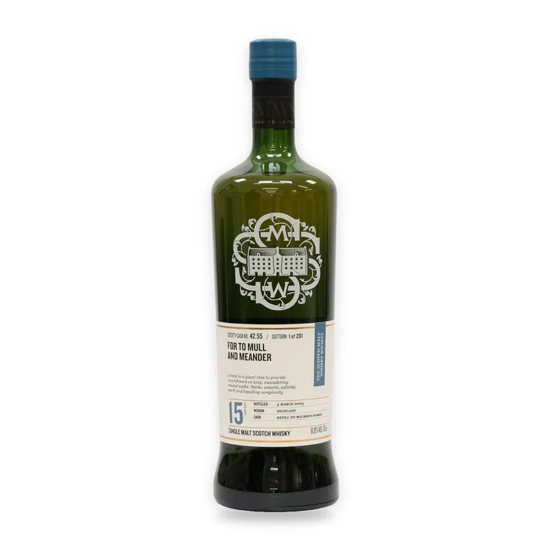 Tobermory – 15 Year Old 2005 - Refill Ex-Bourbon Barrel SMWS #42.55
