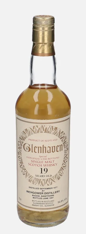 Inchgower – 1977 19 Year Old Glenhaven Scotch Whisky Co.