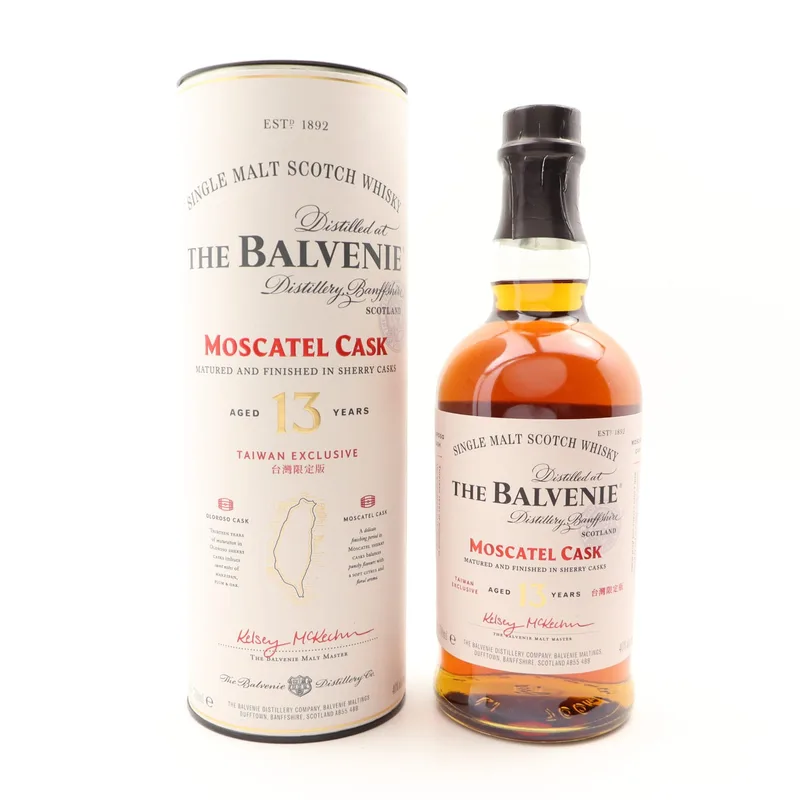 Balvenie – 13 Year Old Moscatel Cask Taiwan Exclusive (70cl, 40%)
