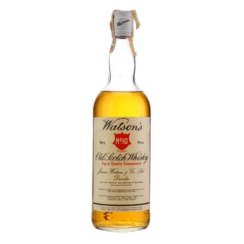 Watson's No.10 Very Fine Old Scotch Whisky 1970s