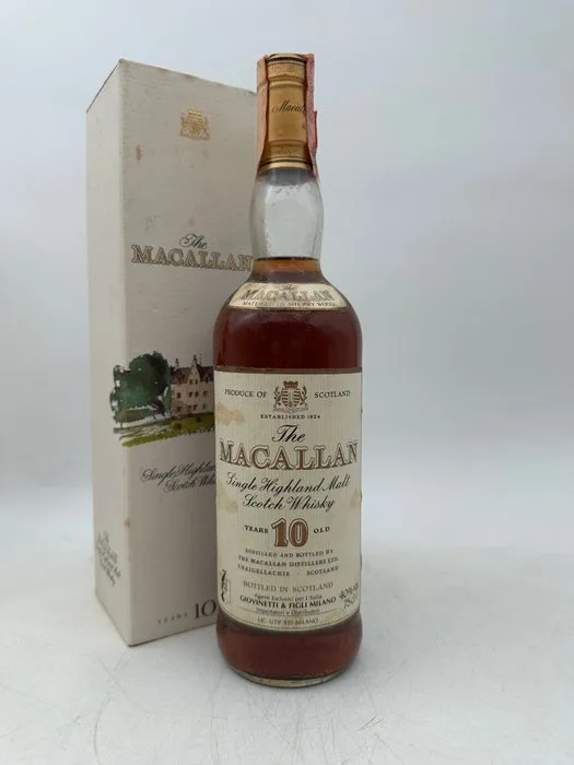 Macallan 10 years old - b. 1980s - 75cl