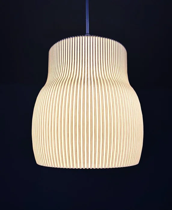 LL Lamella - Eco basiertes Material - Hanging lamp - ceiling lamp