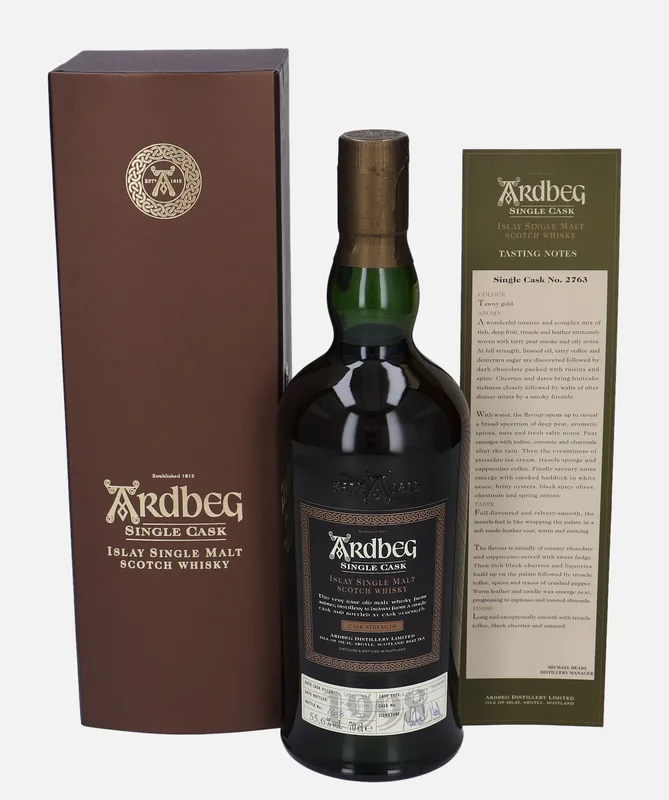 Ardbeg – 1998 Single Cask (70cl, 55.6%)