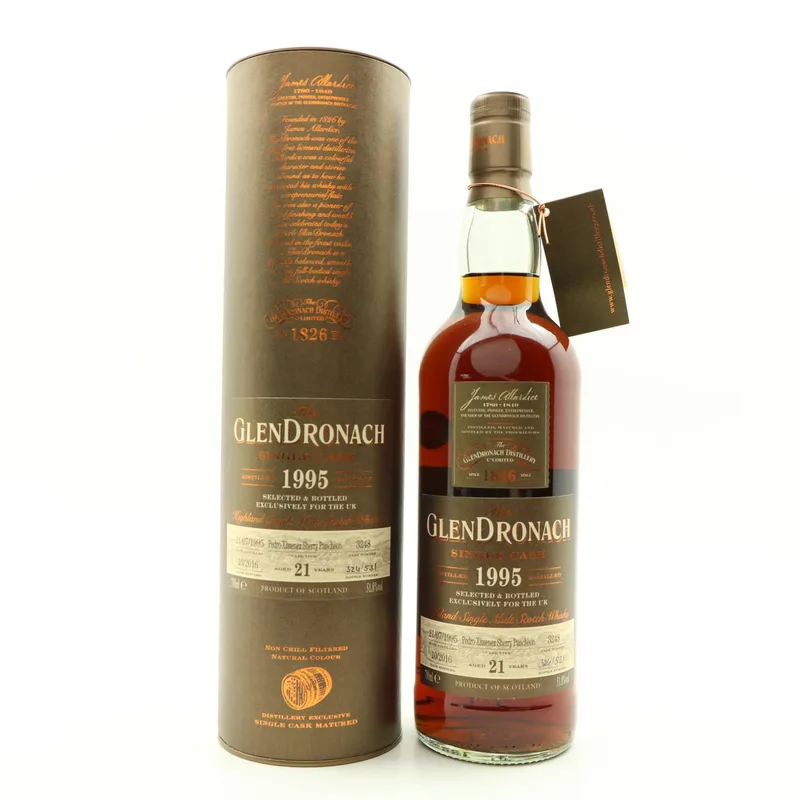 Glendronach – 1995 21 Year Old Single Cask #3248 (70cl, 51.8%)