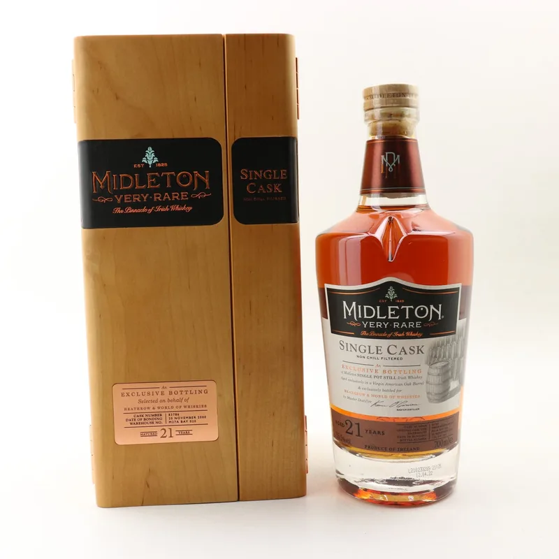 Midleton – Very Rare 2000 21 Year Old Single Cask #83786 For Heathrow & World of Whiskies (70cl, 55.5%)