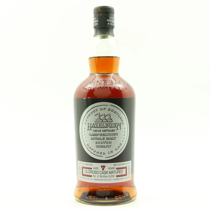 Hazelburn – 2018 7 Year Old Oloroso Cask (70cl, 47.9%)