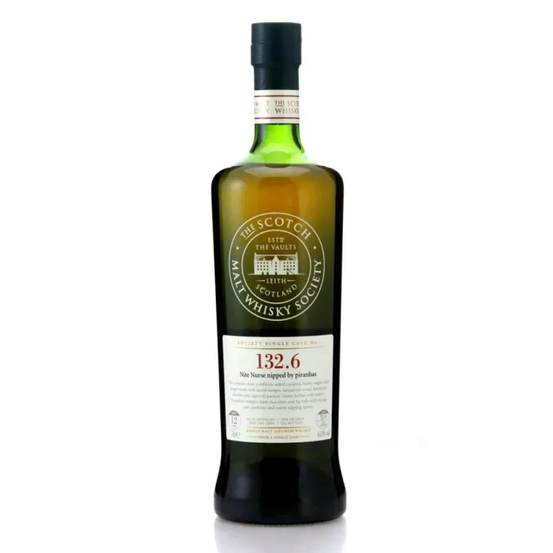 Karuizawa – 12 Year Old 2000 SMWS 132.6 Nite Nurse Nipped By Piranhas Single Refill Sherry Butt (70cl)