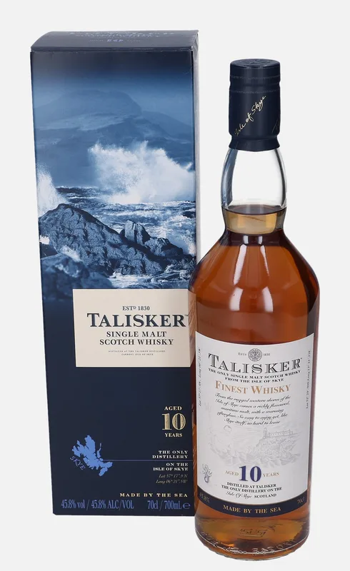 Talisker – 10 Year Old (70cl, 45.8%)