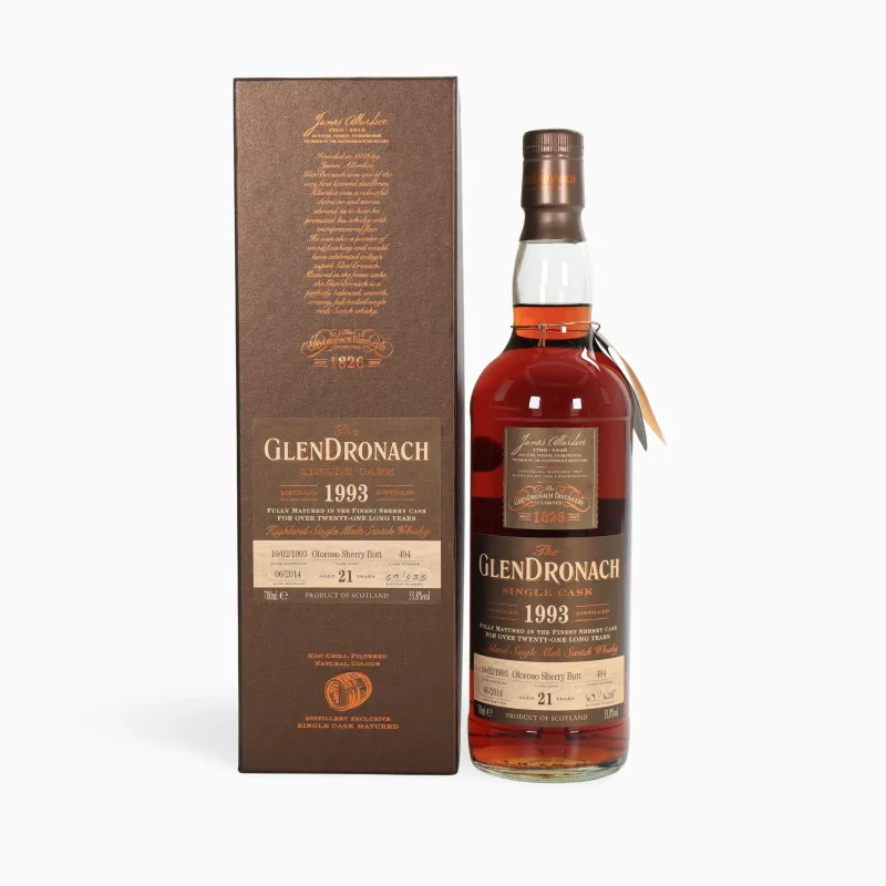 Glendronach – 21 Year Old (1993) Single Cask #494