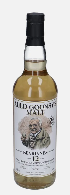 Benrinnes – 2008 12 Year Old Global Whisky Auld Goonsy's Malt