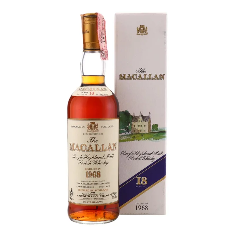 Macallan – 1968 18 Year Old