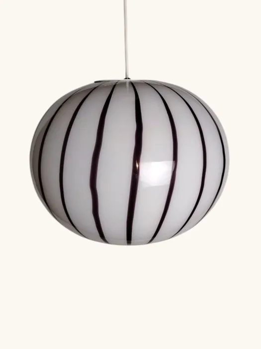Hanging lamp - Murano glass - Pendant lamp D30
