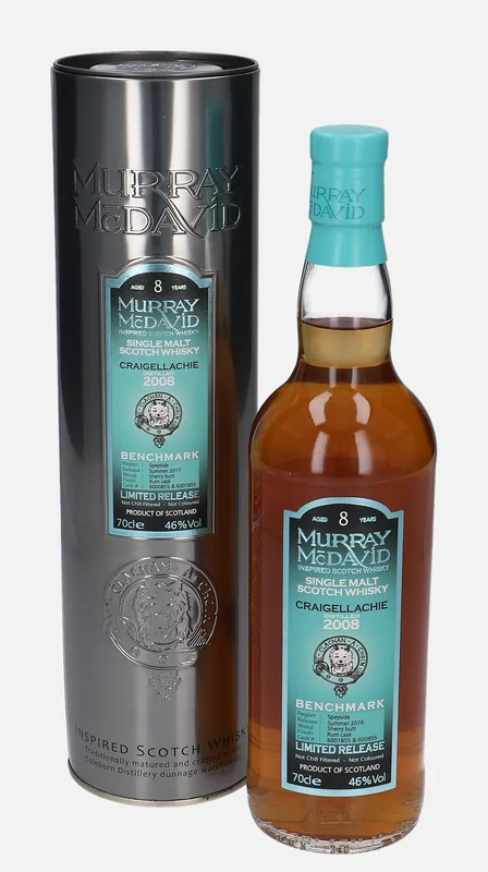 Craigellachie – 2008 8 Year Old Murray McDavid