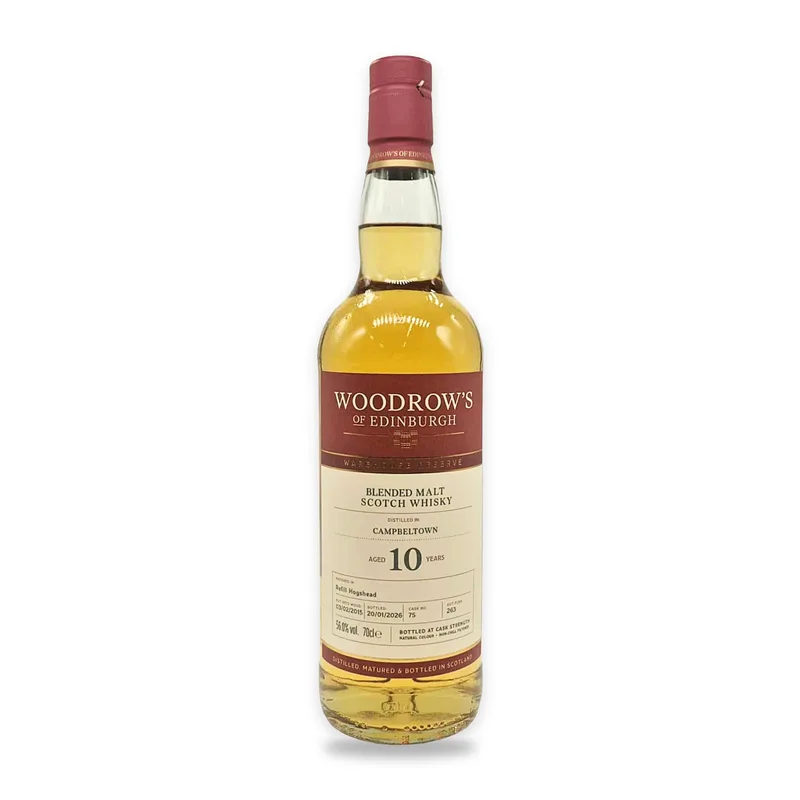 Woodrow's Campbeltown 10 Year Old (70cl, 56%)